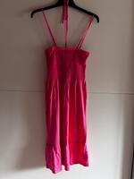 Kleid mit Spaghettiträgern und Neckholder pink ungetragen Bayern - Maxhütte-Haidhof Vorschau