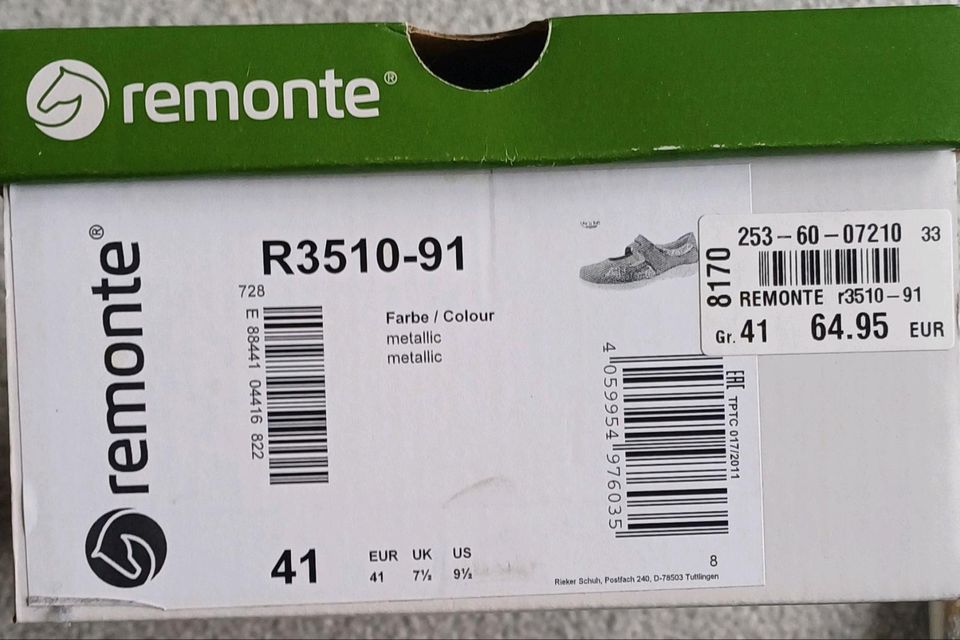 Remonte Schuhe Gr. 41 in Welver