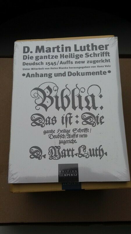 Bibel Martin Luther in Centrum