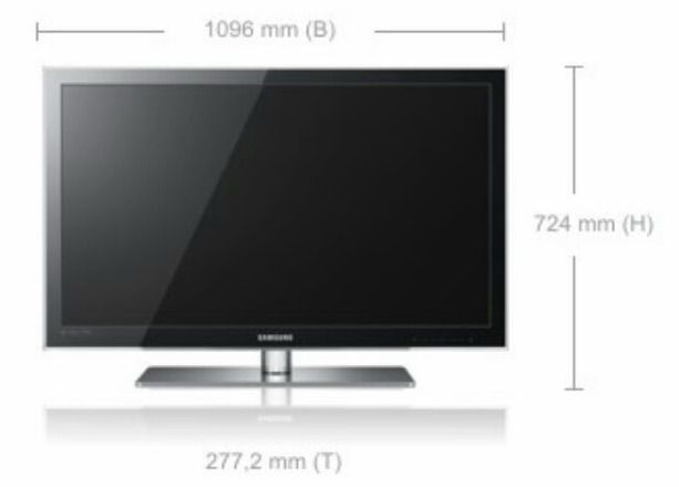SAMSUNG LED TV Ultra Slim Flachbild Fernseher Ultra Clear Panel in Duisburg