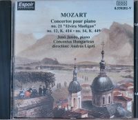 Mozart Klavierkonzerte 21, 12, 14 Jandó, Ligeti, CD Top-Zustand Hessen - Dreieich Vorschau