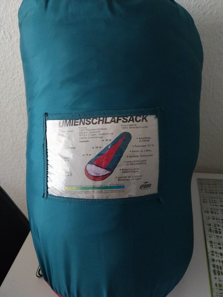 Schlafsack zelten in Crailsheim