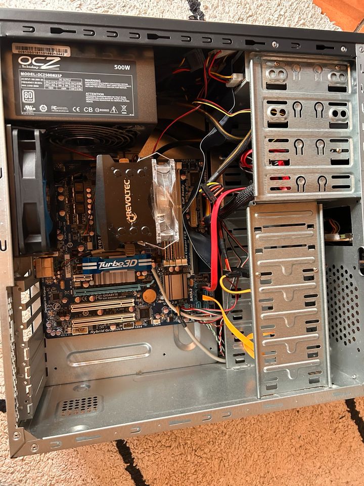 Komplett PC Computer 64gb SSD, OnBoard Grafikkarte, AMD X4 640 in St. Georgen