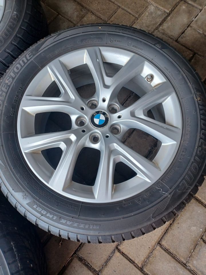 4x Alufelgen 205/60R17 BMW in Fritzlar