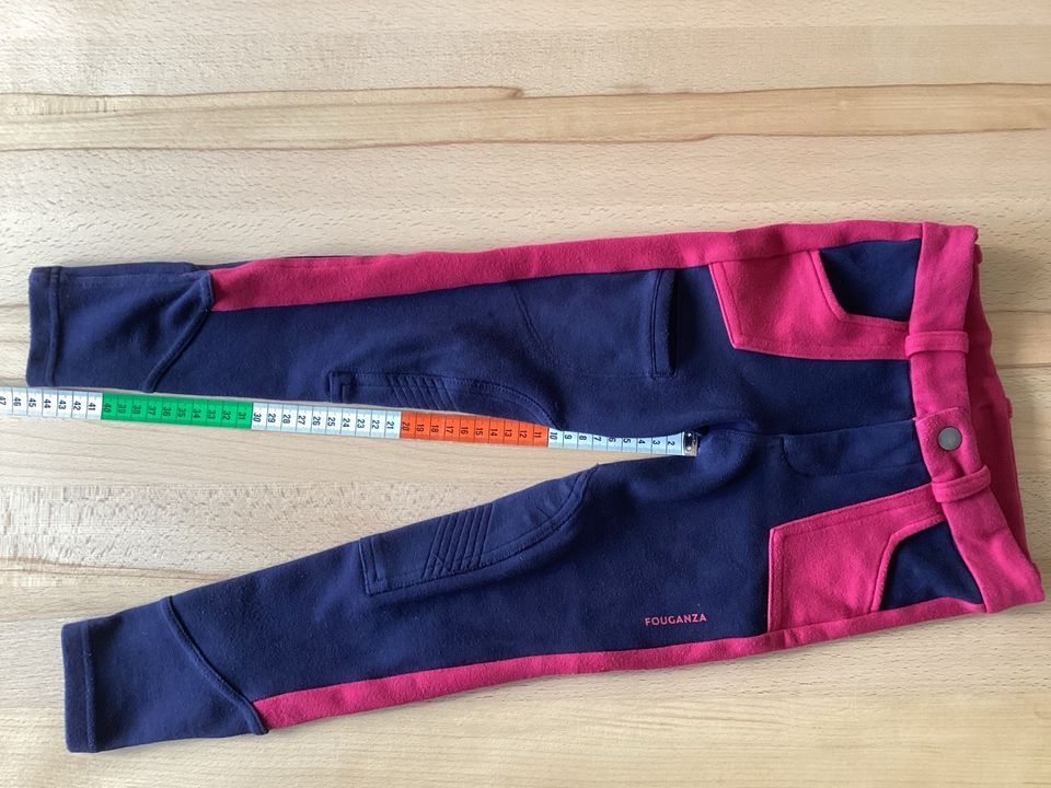 Decathlon FOUGANZA Gr. 122 pink blau verstellbar in Liebenau