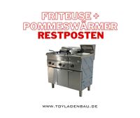 Fritteuse + Pommeswärmer mit Unterbauschrank, Pommes Station, Edelstahl, Imbiss, Pizzeria, Döner, Gastro, Gastronomieausstattung, Dönerladen, Restaurant, Frittenwanne Nordrhein-Westfalen - Herne Vorschau