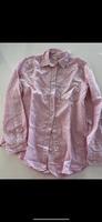H&M Leinen Bluse Hemd rosa gestreift Bayern - Gilching Vorschau