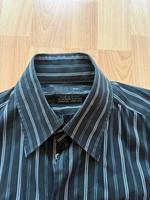 Zara Hemd schwarz Nadelstreifen Slim fit Hessen - Eschborn Vorschau