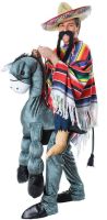 Hey Amigo reitender Mexikaner Kostüm mit Esel und Poncho Leipzig - Plagwitz Vorschau