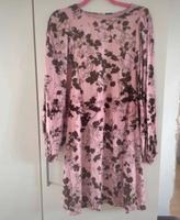 Ichi 36 | Kleid weite Ärmel rosa braun Blumen Hessen - Hainburg Vorschau