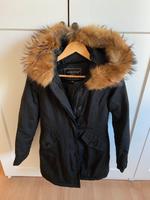 Attentif Paris - Parka mit Fell - XS Baden-Württemberg - Korntal-Münchingen Vorschau