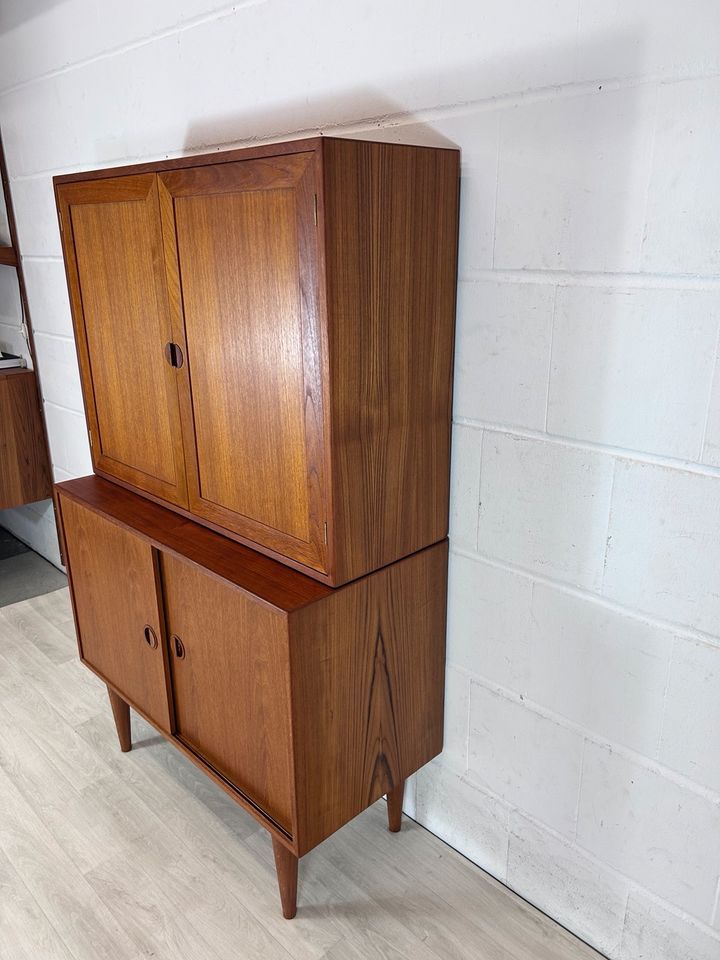 Vintage Teak Highboard Kommode Geschirrschrank HG FURNITURE 60er in Delmenhorst