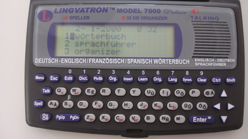 LINGVATRONTM MODEL 7000 Deluxe Sprachführer in Vechta