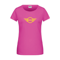 Mini T-Shirt Oberteil Frauen Kurzarm Baumwolle Countryman Cooper SE Pink Hessen - Fulda Vorschau