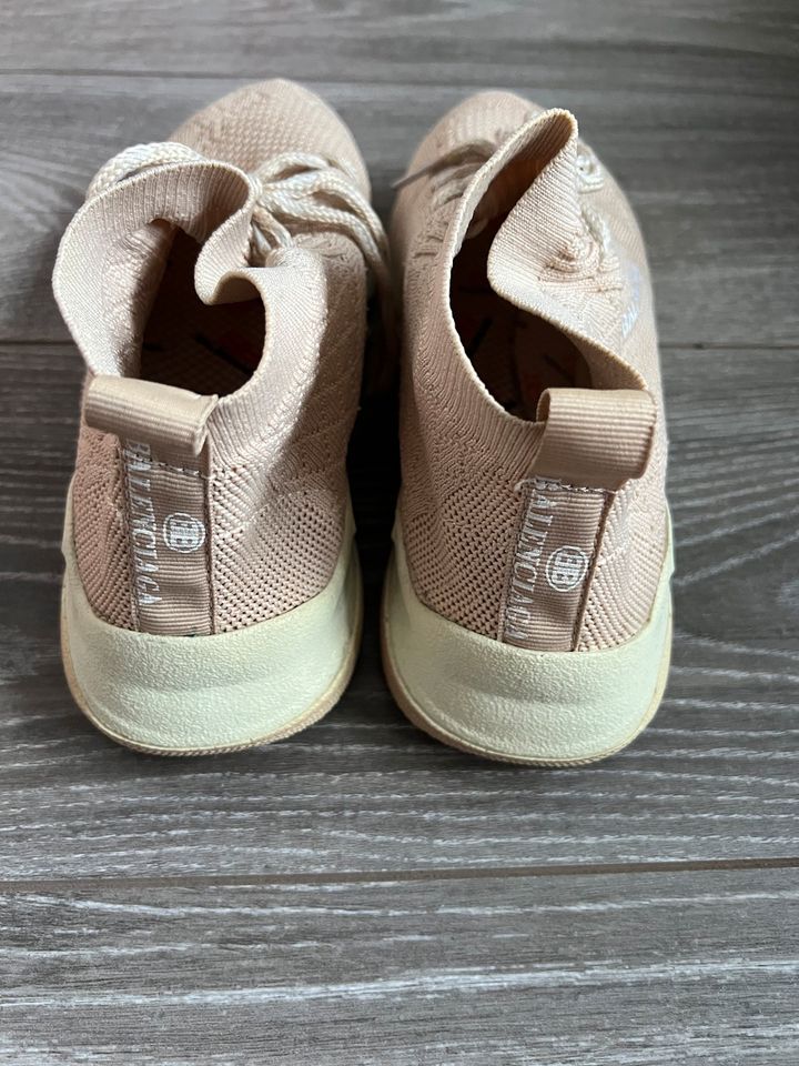 Damen Sneaker Stoff beige Gr. 39 in Uder