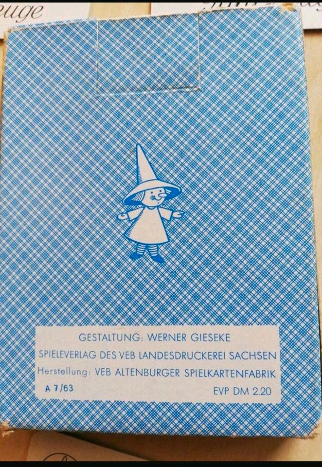 1983⚜️DDR Technik Briefmarken Quartett Kartenspiel Pössneck in Lengenfeld Vogtland