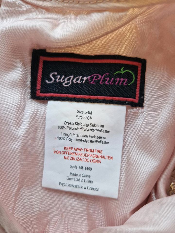 Sugar Plum Kleid Gr. 92 in Wallenhorst