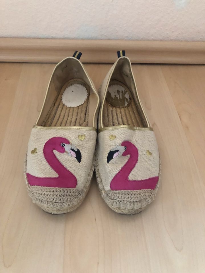 Espadrilles Beige Creme Flamingo 38 in Hamburg