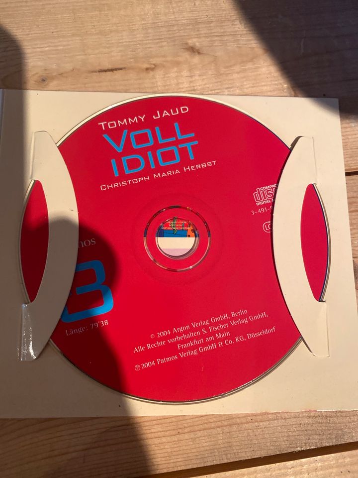 Hörbuch CD Vollidiot von Tommy Jaud zu verkaufen in Rhauderfehn