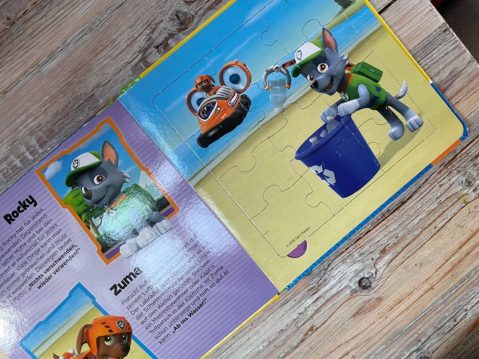 Paw Patrol Puzzlebuch Buch Puzzle in Bornhöved