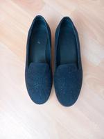 dunkelblaue Slipper Gr. 37 Sachsen-Anhalt - Zeitz Vorschau