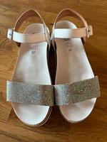 Ara Sandalen in Gr. 37 mit Glitzer, Leder, neuwertig Nordrhein-Westfalen - Lohmar Vorschau