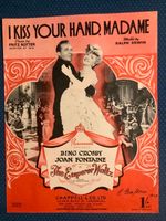 I Kiss Your Hand, Madame. Notenblatt aus dem Jahr 1929 Berlin - Spandau Vorschau