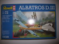 REVELL 04328 ALBATROSS D.III DEUTSCHES FLUGZEUG - 1:72 Neu Niedersachsen - Bad Essen Vorschau