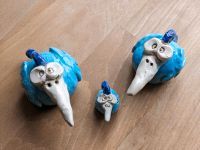 3 Stück lustige Vogelfamilie Vögel für den Garten Keramik Baden-Württemberg - Mössingen Vorschau