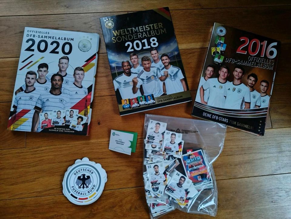 DFB Fußball Sammelalbum 2016 2018 2020 / Ferrero in Verden