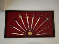 Deko 10 Swords, Franklin Mint collection 2000  Years od the Sword Hessen - Ronshausen Vorschau