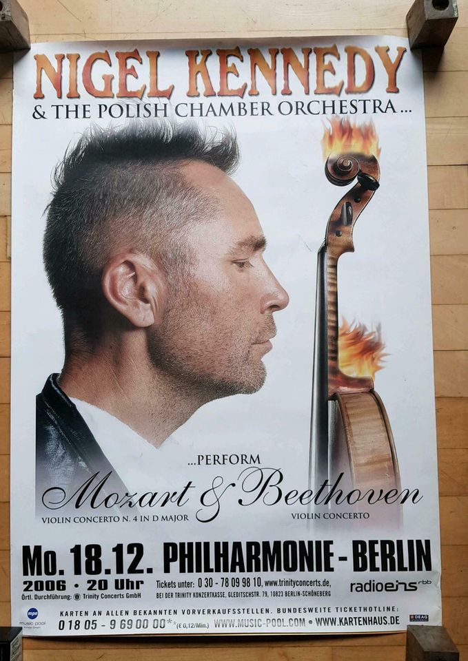 POSTER - Schiller, Cranberries, Nelly, Bosse, Nena, Residents, in Berlin