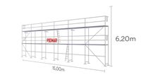 Gerüst 93qm Alu-Gerüst 15x6,2m Gerüstbau inkl. Lieferung Baden-Württemberg - Schwäbisch Hall Vorschau