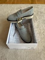 Chucky Loafer Leder Gr.38 hellblau Brandenburg - Nauen Vorschau