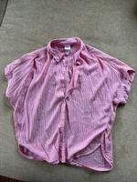 Kurzärmlige Bluse rosa-weiß gestreift, Größe 36 Düsseldorf - Stockum Vorschau