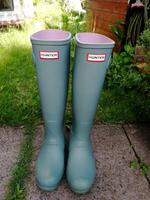 Hunter Boots Gummistiefel Wellies Salbei 37 Schleswig-Holstein - Norderstedt Vorschau