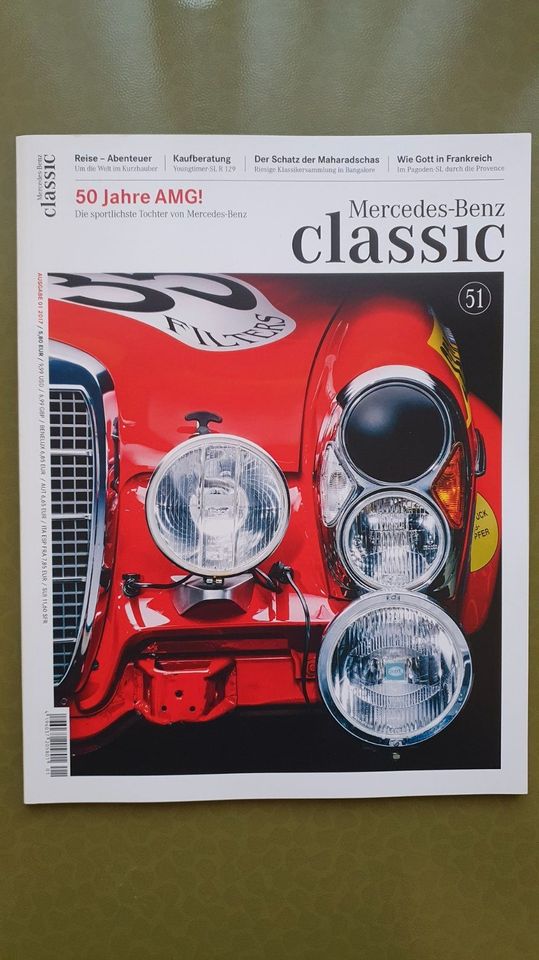 Mercedes-Benz Classic Magazin 2017/1 Nr. 51 1.2017 Zeitschrift in Daiting