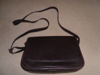 Umhänge-Tasche aus braunem Leder, Handtasche 25 cm x 16 cm x 7 cm Stuttgart - Botnang Vorschau