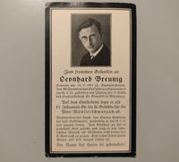 Sterbebild, Sterbeblatt, Missionär Thüringen - Ilmenau Vorschau