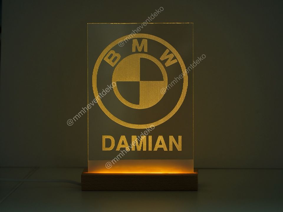 Personalisiertes Geschenk LED Lampe Licht Display Geburtstag in Herne