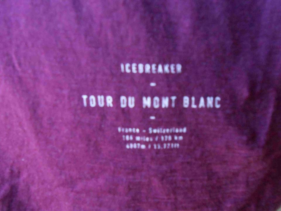 ICEBREAKER Shirt S 36 38 Trekking Outdoor 87% Merino 105g in Ismaning