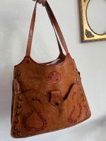 Vintage Handtasche Braun aus feinem Leder Friedrichshain-Kreuzberg - Kreuzberg Vorschau
