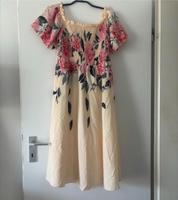Kleid, Carmen. beige mit floralen Muster, Gr. 40/42 Nordrhein-Westfalen - Issum Vorschau