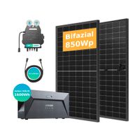 Balkonkraftwerk mit Speicher Anker SOLIX 1600Wh solarbank und 850Wp Full Black PV Module und 800W Wechselrichter mit 5m Verlängerungskabel-Mönchengladbach Nordrhein-Westfalen - Mönchengladbach Vorschau