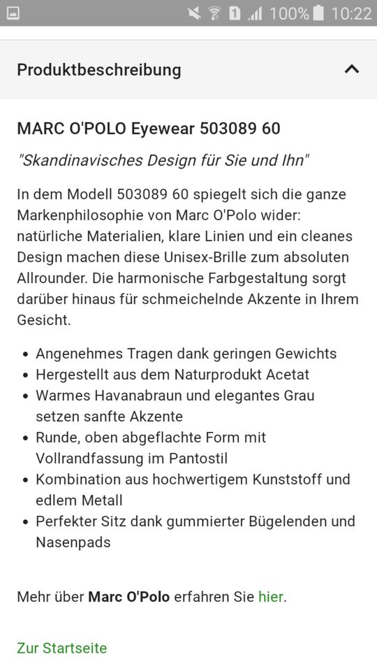 Marc O Polo Brille 503089 60 140 49 21 NEU in Niedersachsen - Weste | eBay  Kleinanzeigen ist jetzt Kleinanzeigen