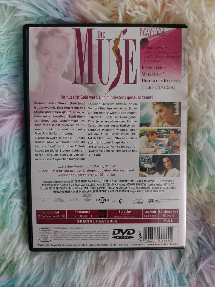 DVD "Die Muse" mit Sharon Stone, Andie MacDowell, Jeff Bridges in Vechta