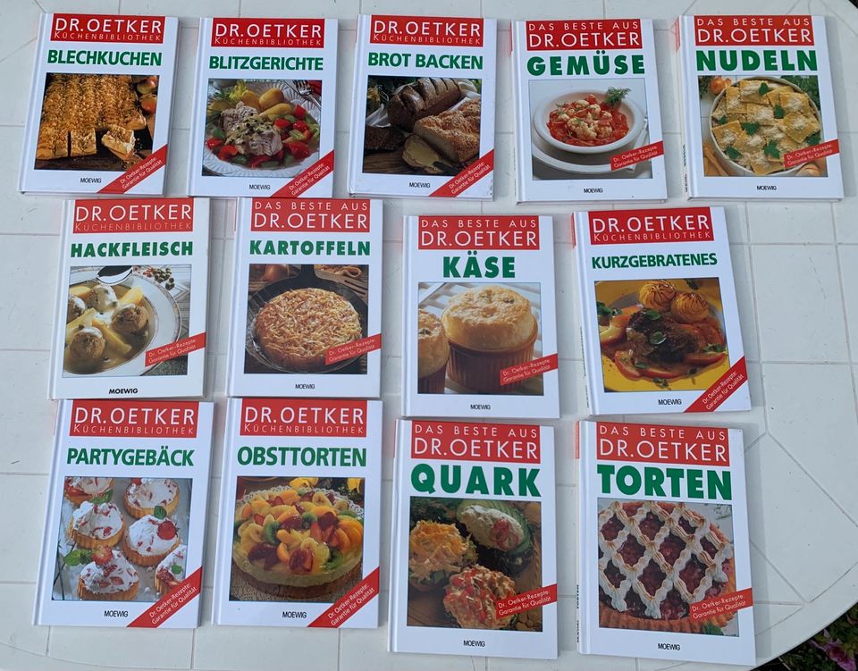 Kochbuch,Backbuch,Grillen,Snacks,Brotbacken,Nudeln,Dr.Oetker, in Viersen