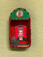 Weihnachten,Frida Kahlo Schrein,Bild,Deko,mexikanische Volkskunst Bremen - Neustadt Vorschau