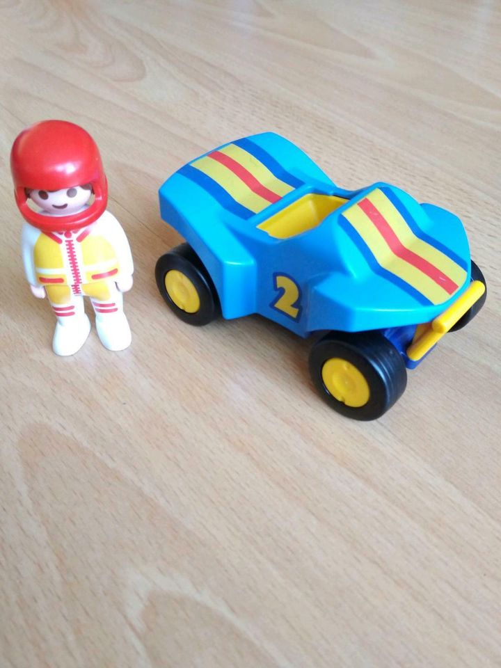 Playmobil 1-2-3 Rennwagen-Rennauto in Walluf