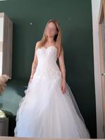 Wunderschönes Brautkleid Hochzeit  + elegantes Schmuckset Sachsen-Anhalt - Eisleben Vorschau
